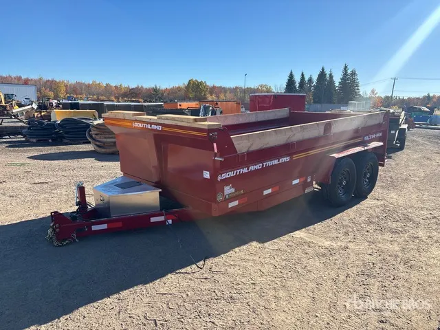 2027 Southland SL714-14K 14 ft T/A Dump Utility Trailer (Unused)