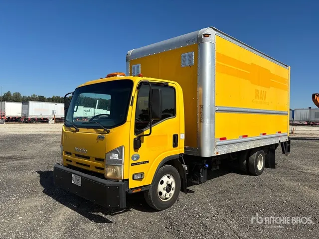 2012 Isuzu NPR HD 4x2 Van Truck