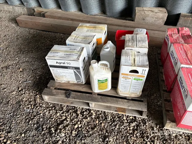 Quantity of Agricultural Herbicides, Fungicides & Crop Protection Chemicals