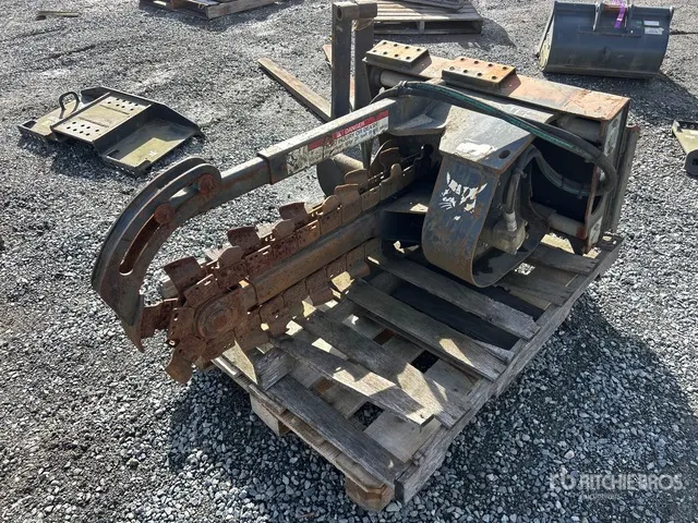 Bobcat 38 in Skid Steer Trencher