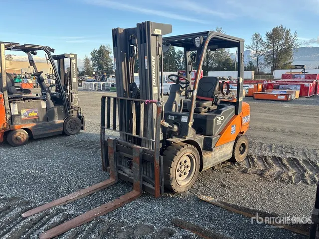 2022 Doosan G30E-7 5500 lb Cushion Tire Forklift