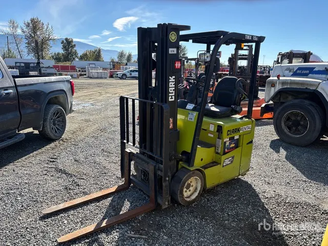 Clark TMX15S 2500 lb Electric Forklift