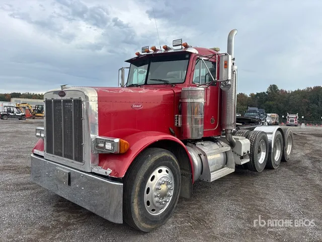 2001 Peterbilt 379 8x4 Tri/A Day Cab Truck Tractor
