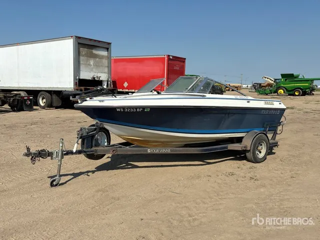 1987 Four Winns 160 Freedom 16 ft Fishing Boat