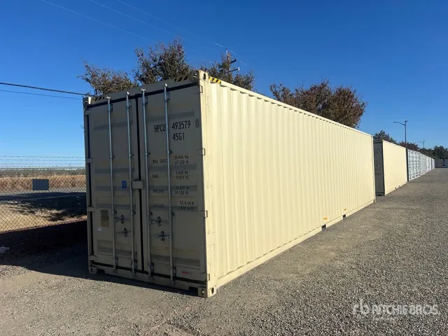 2026 40 ft High Cube 40 ft One-Way High Cube Storage Container