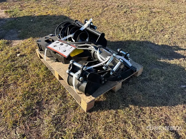 Quantity of 2026 AGT 12EX-SET7 Mini Excavator Attachment Set (Unused)