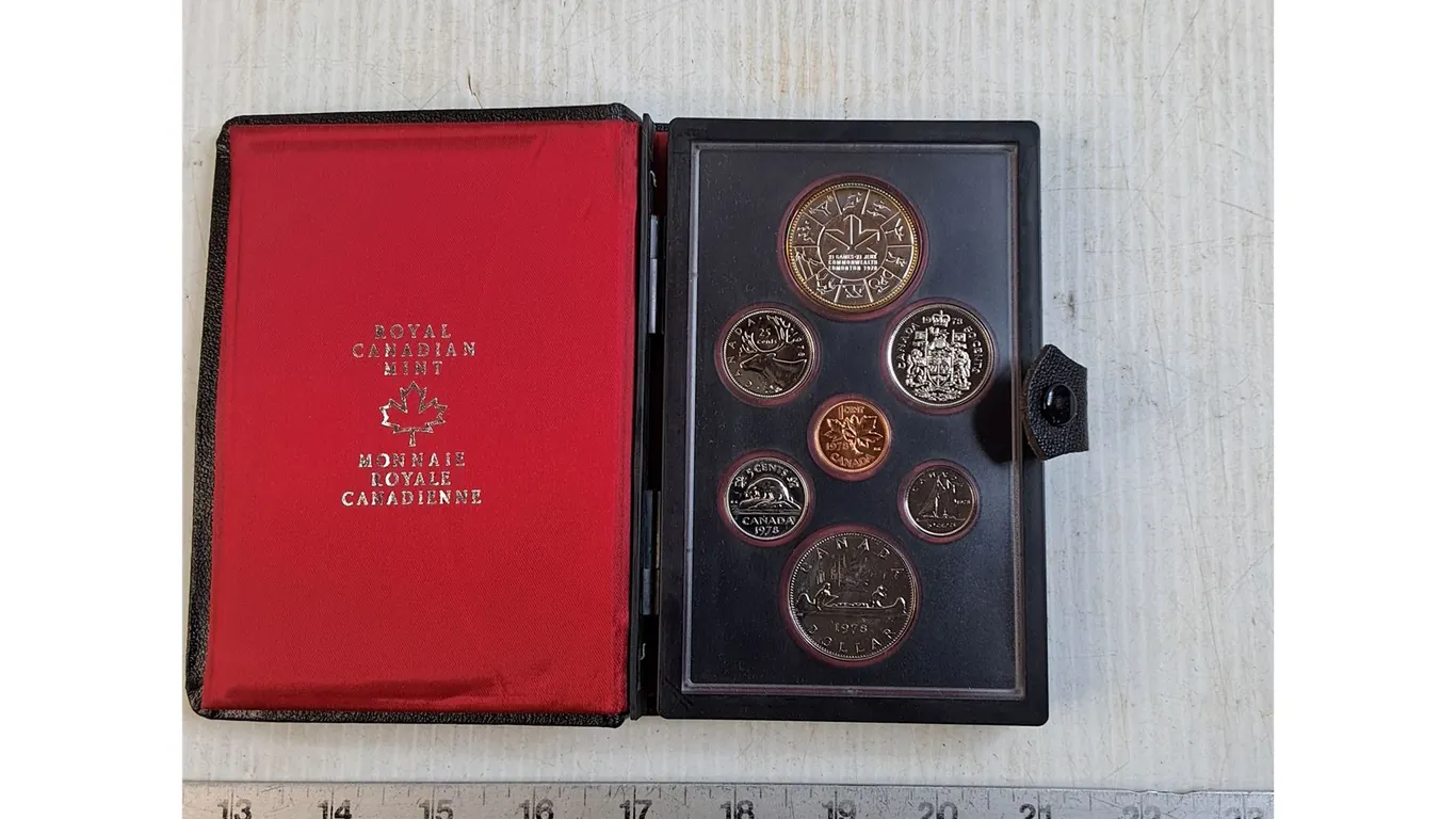 1978 Canadian Collector's Coins - Cannot Authenticate