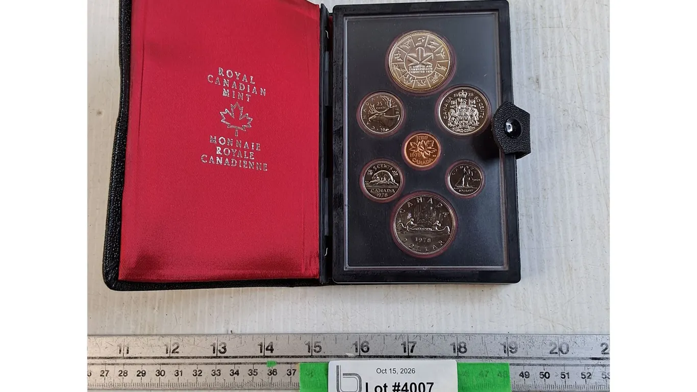 1978 Canadian Collector's Coins - Cannot Authenticate