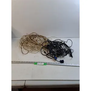 Assorted Cables & Wires of Various Lengths & Types - As Is