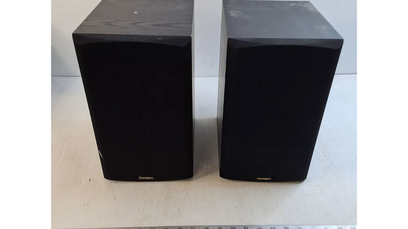 (2) Paradigm Titan Speakers - 8x13x10" - Untested