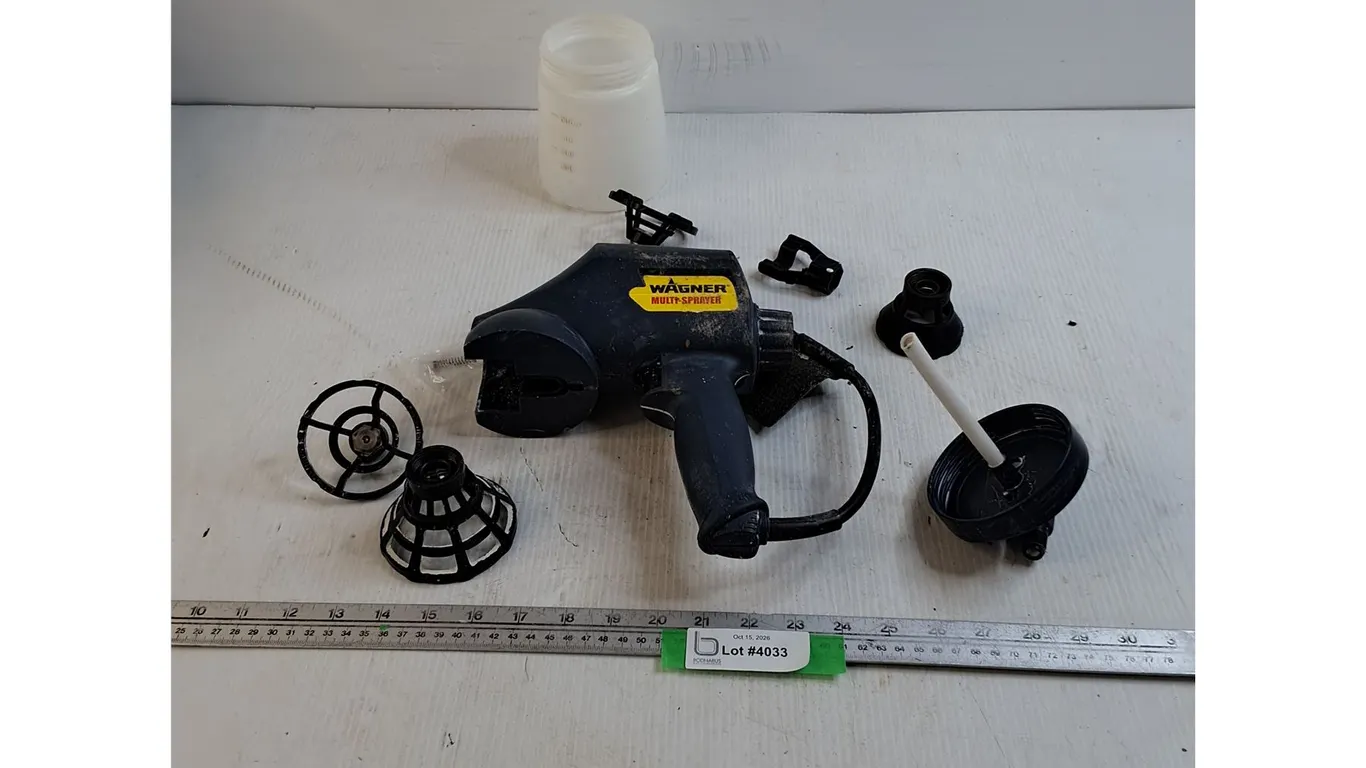 Wagner Power Multi-Sprayer - Powers On