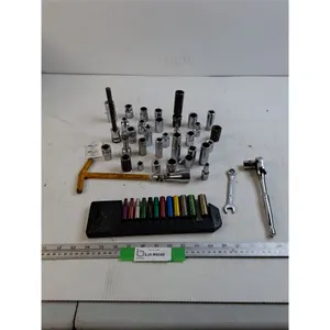 Set of Chromium Vanadium Sockets - 4mm to 13mm - Hand Socket Wrenches & Sockets of Various Sizes