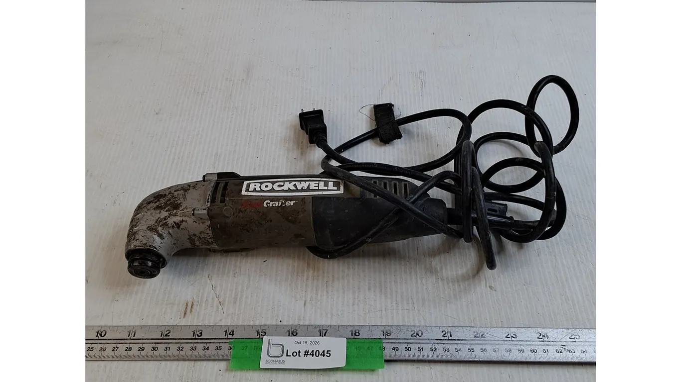 Rockwell SoniCrafter Angle Grinder - No Power - As Is