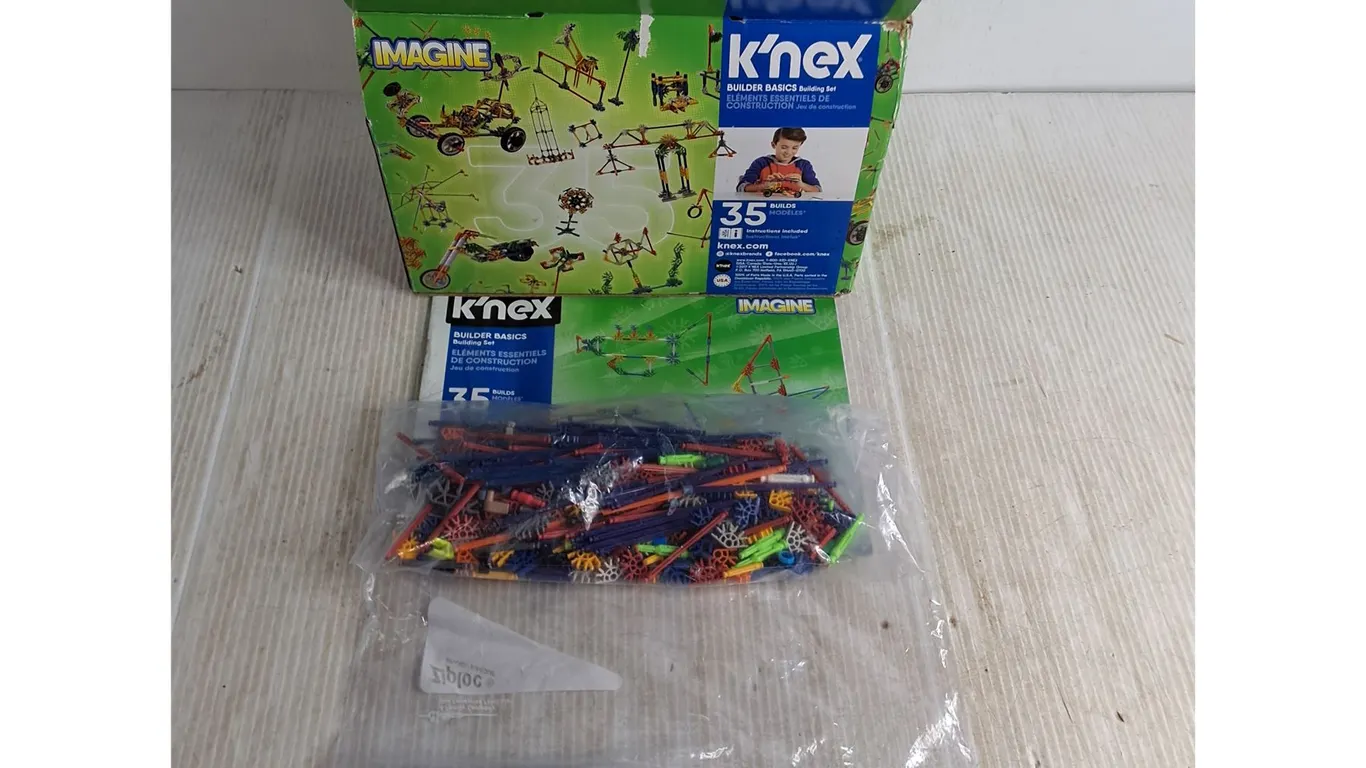 Imagine k'nex Building Block Kit - Unsure if Complete