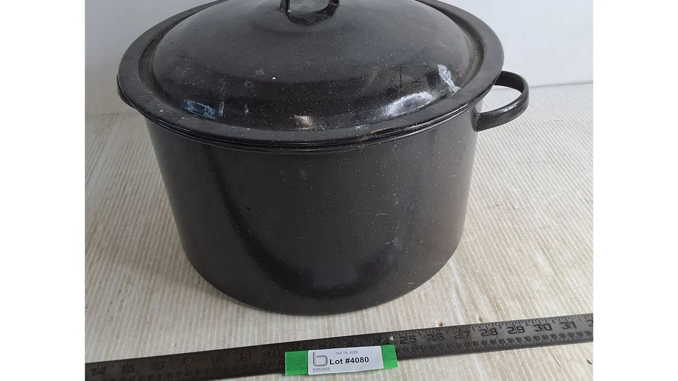 Enameled 14" Canning Pot