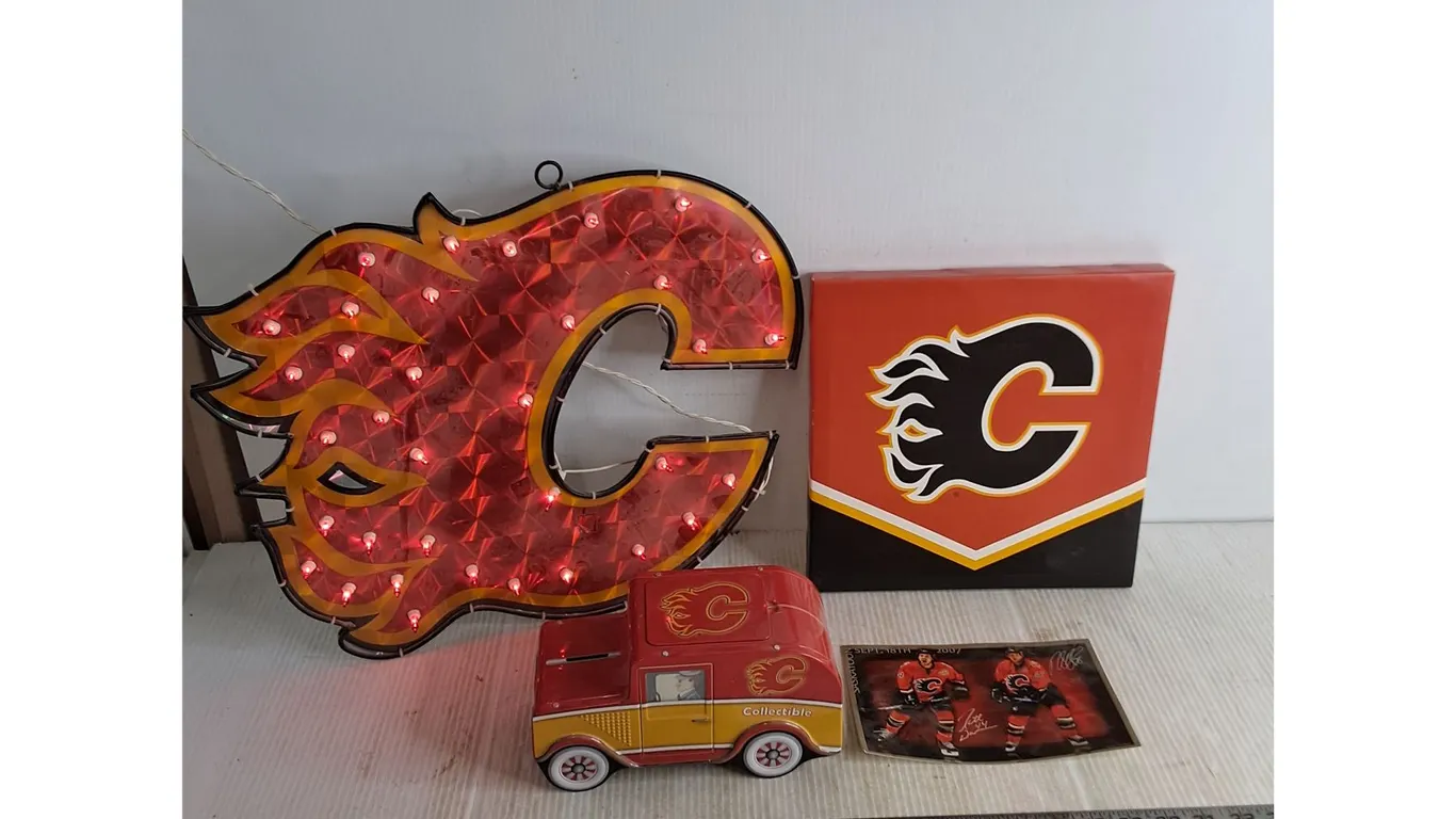 NHL Calgary Flames Fan Decor