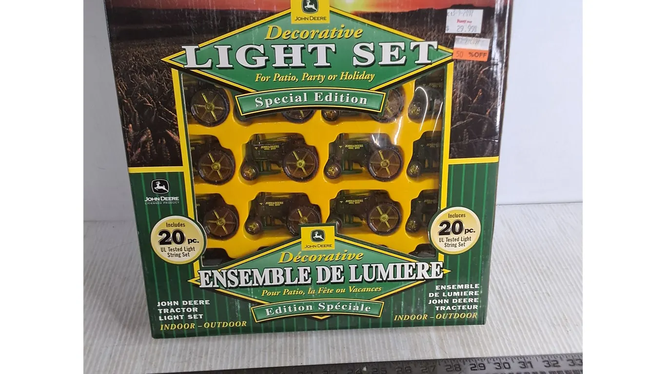 NIB John Deere String Light Set