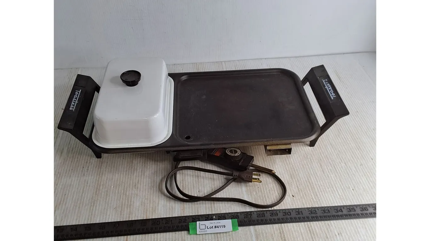 Toastess Electric Grill - 24" Length - Untested, As is