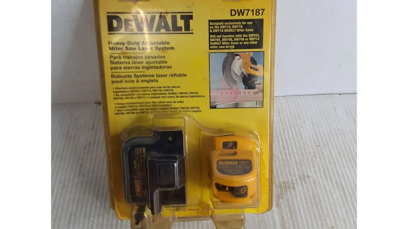 NOS DeWalt HD Adjustable Miter Saw Laser System