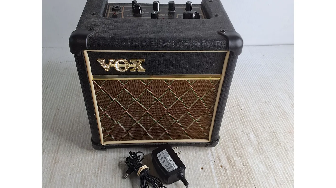 VOX Portable Amplifier - Powers On