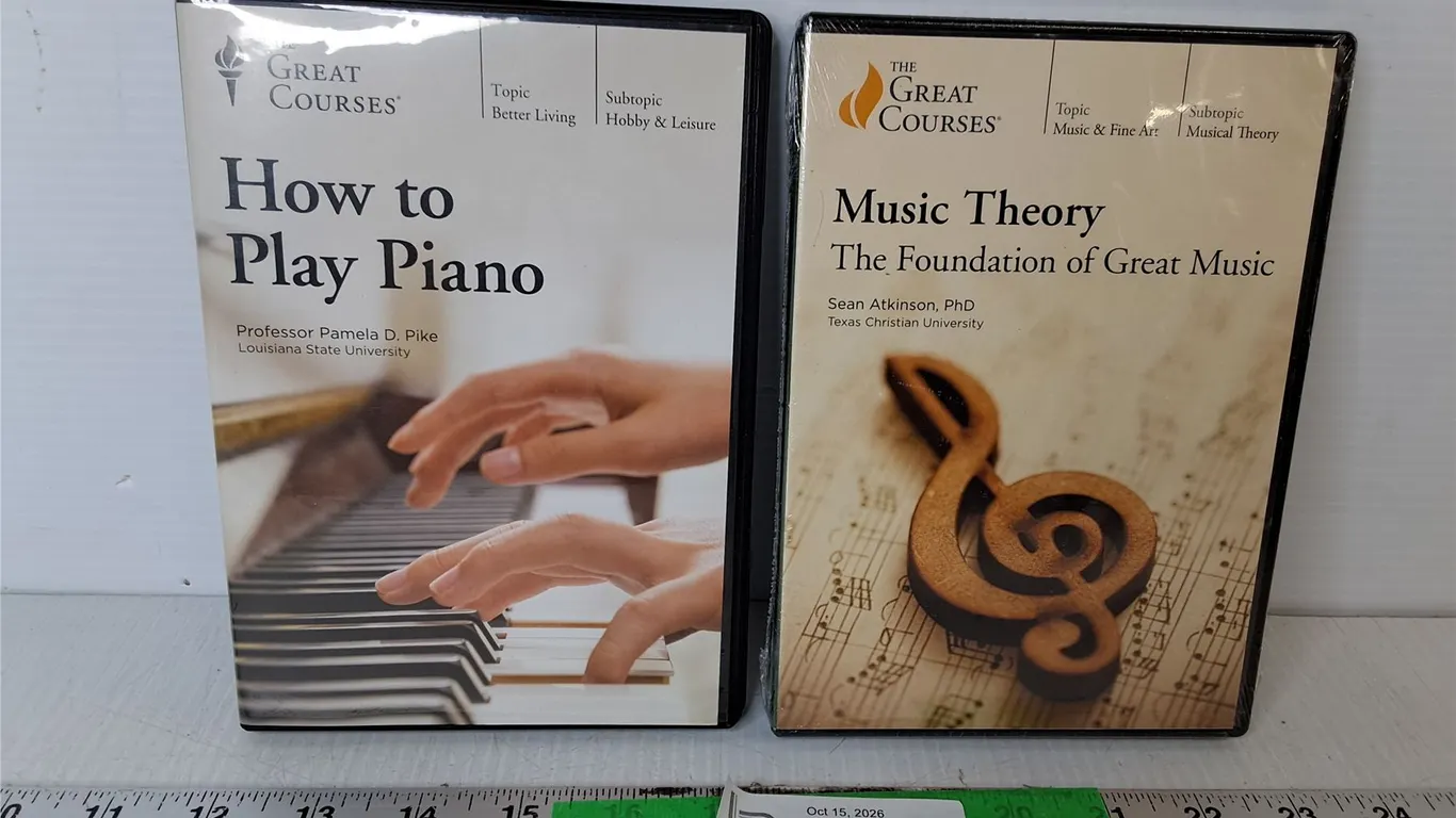 How to Play Piano & Music Theory DVDs