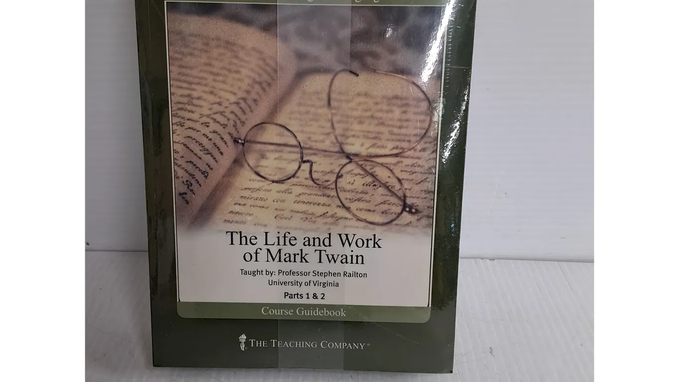 The Life and Work of Mark Twain Guidebook & DVDs- Sealed