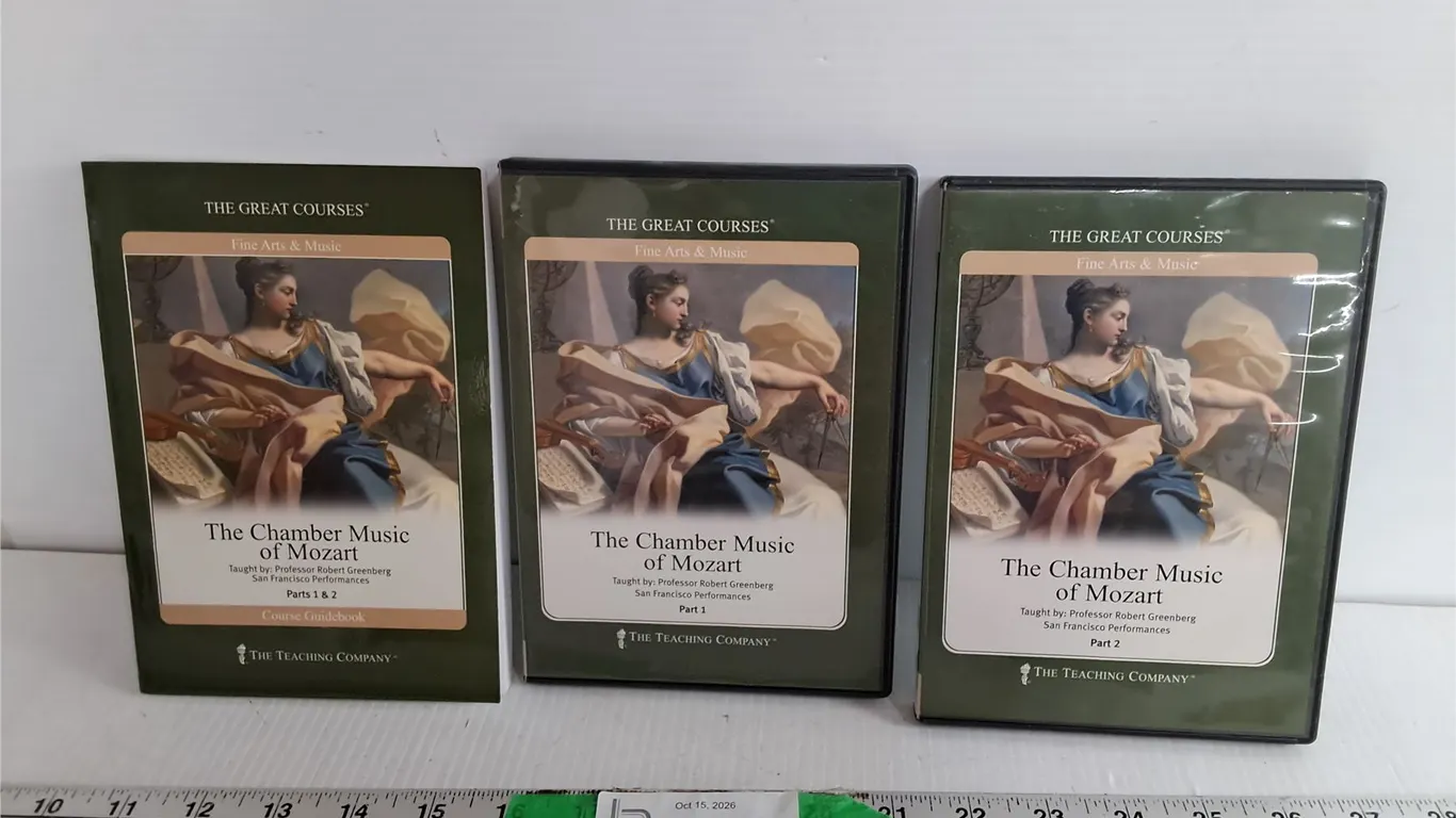 The Chamber Music of Mozart Guidebook & DVDs