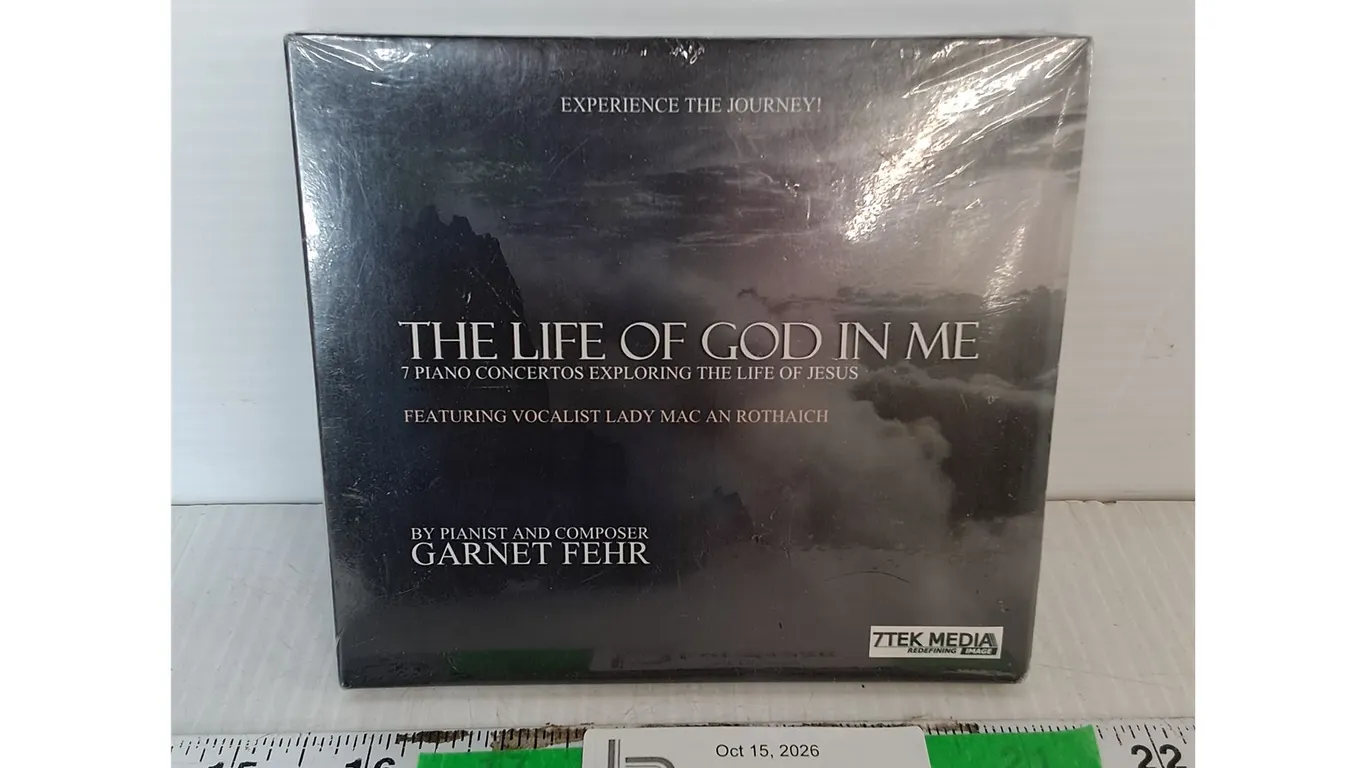 The Life of God in Me Piano Concertos CD- Sealed
