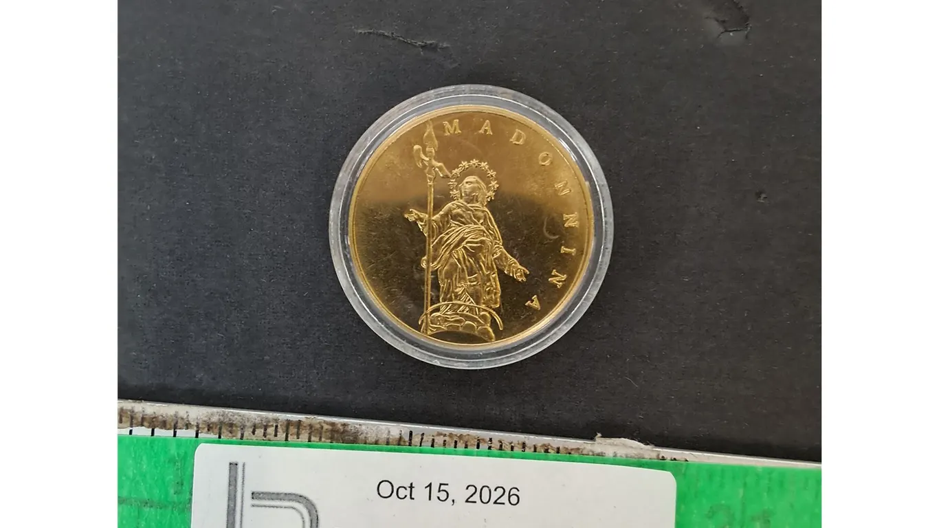 Italian Madonnina Souvenir Token