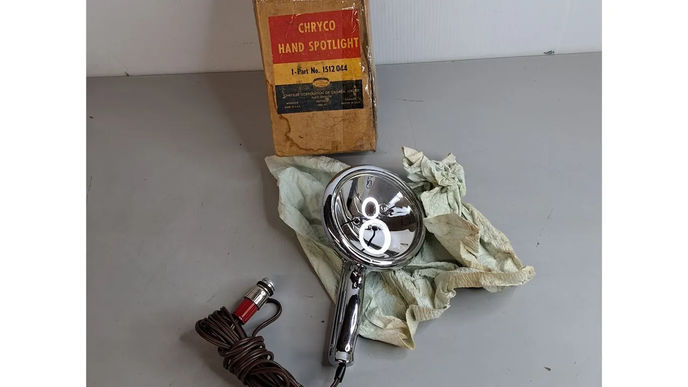 Vintage Chryco Hand Spotlight-Untested