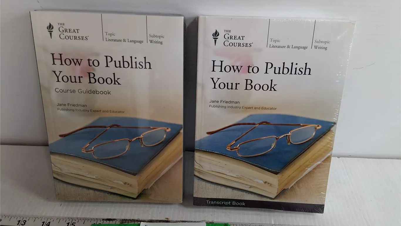 How to Publish Your Book Transcript, Guidebook & DVDs- Sealed