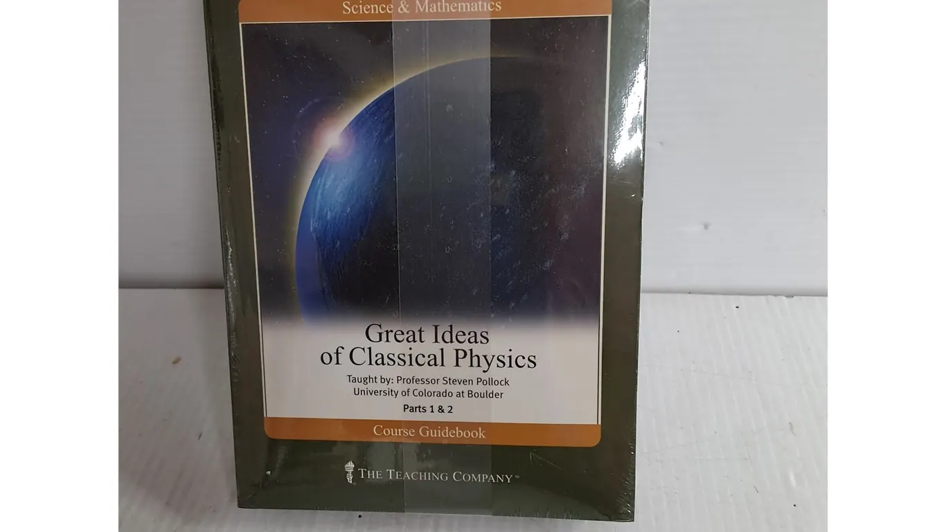Great Ideas of Classical Physics Guidebook & DVDs- Sealed