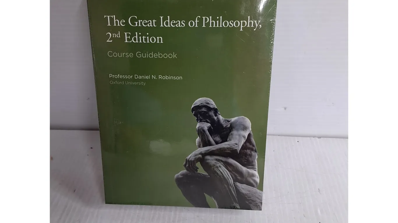 The Great Ideas of Philosphy 2nd Edition Guidebook & DVDs- Sealed
