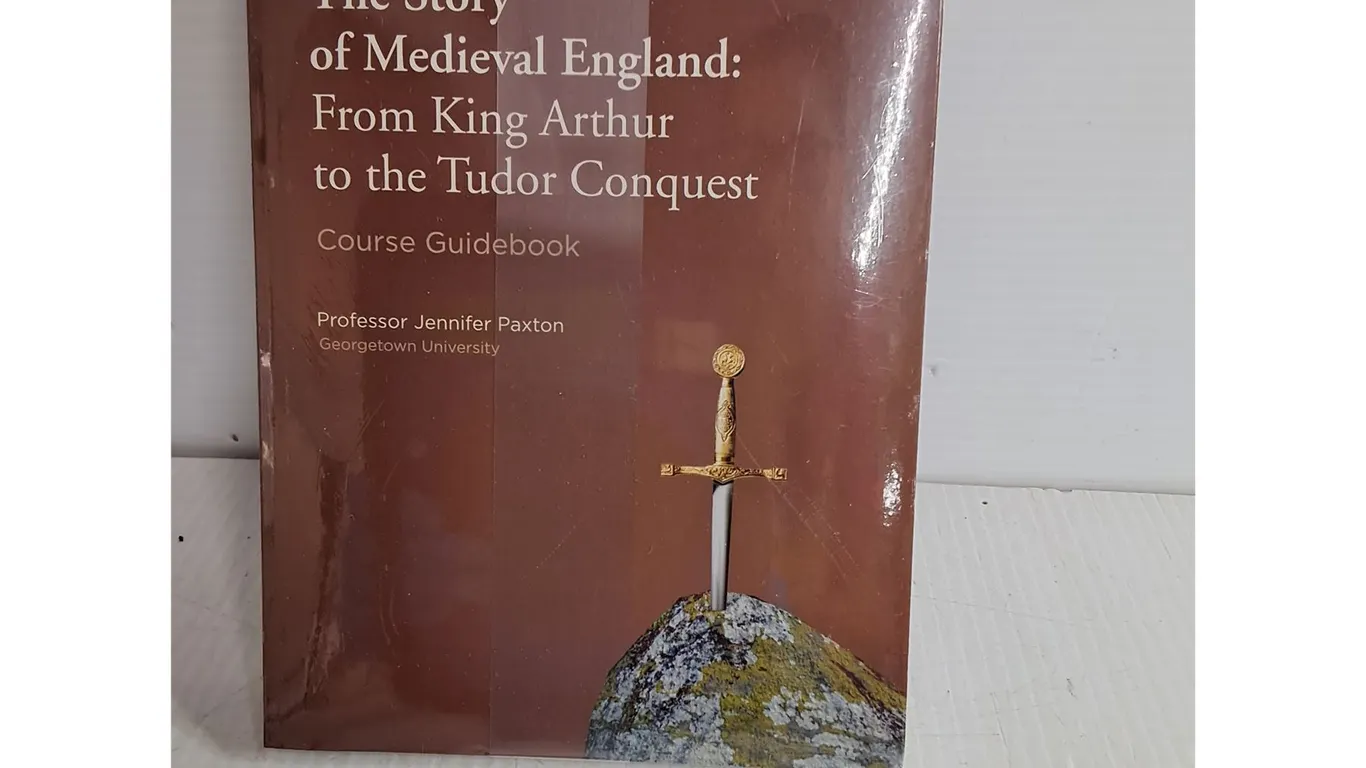 The Story of Medieval England Guidebook & DVDs- Sealed