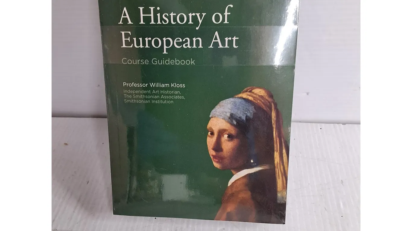 A History of European Art Guidebook & DVDs- Sealed