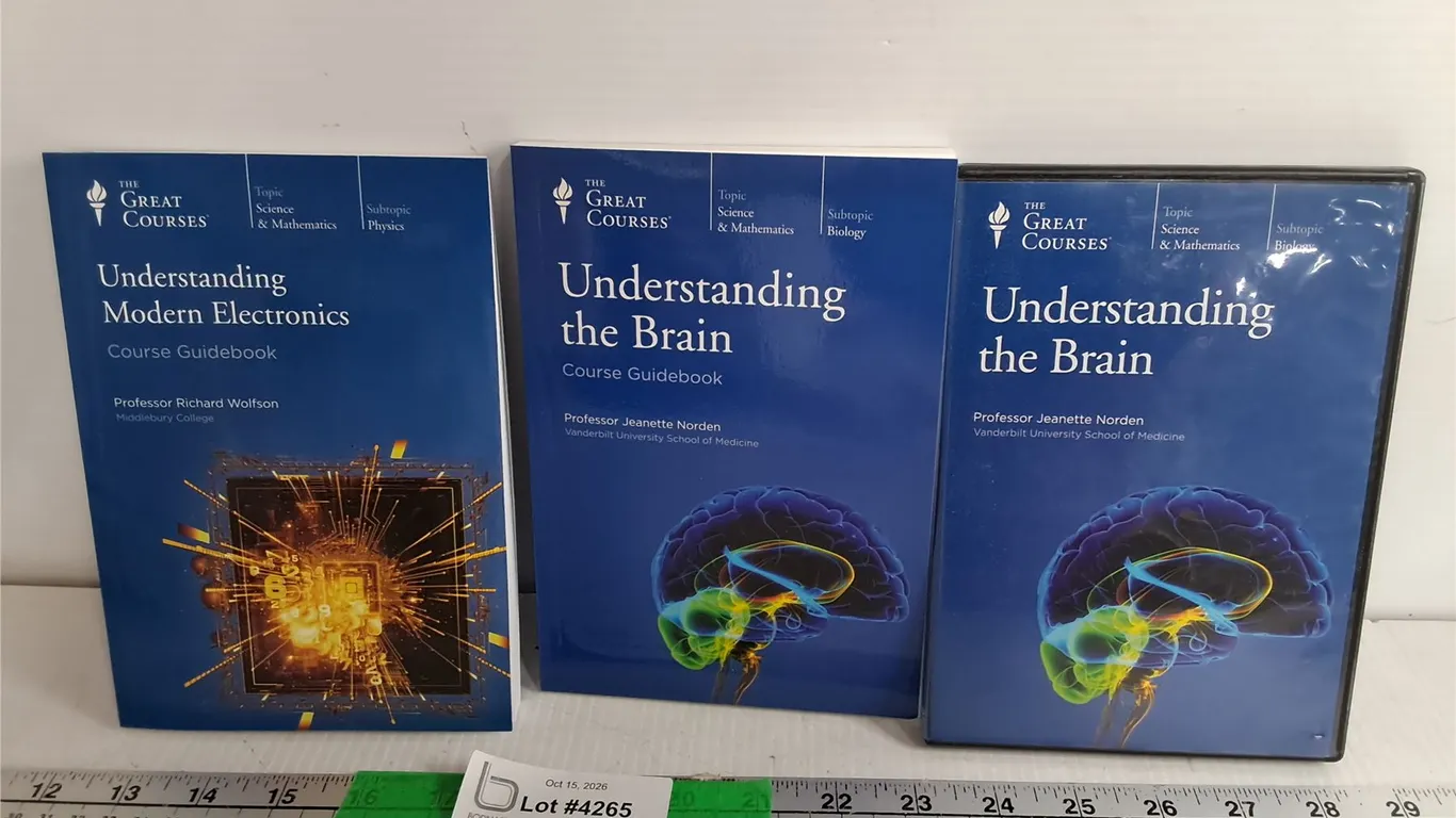 Understanding Modern Electronics Guidebook, Understanding the Brain Guidebook & DVDs