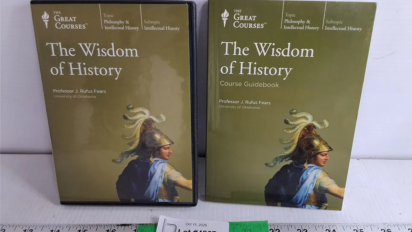 The Wisdom of History Course Guidebook & DVDs