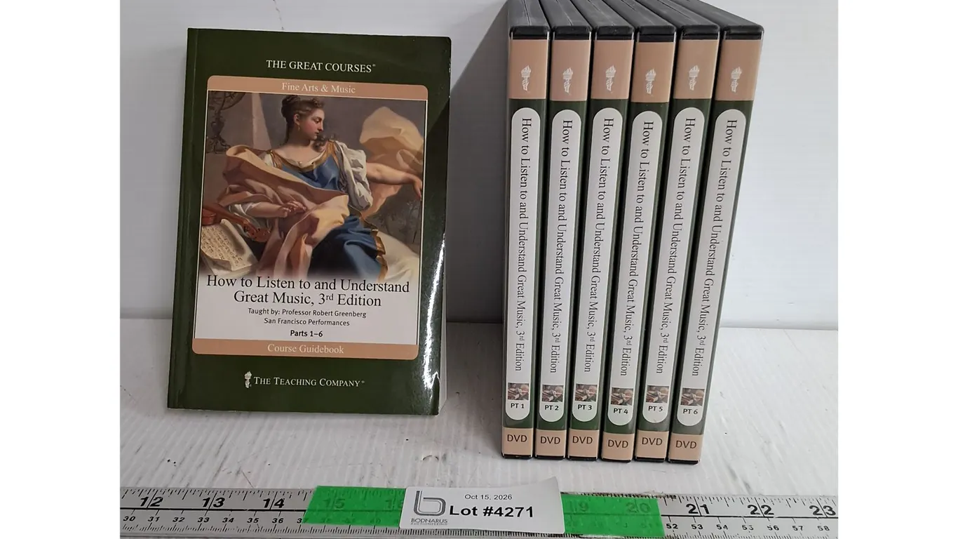 How to Listen to and Understand Great Music 3rd Edition Guidebook & DVDs