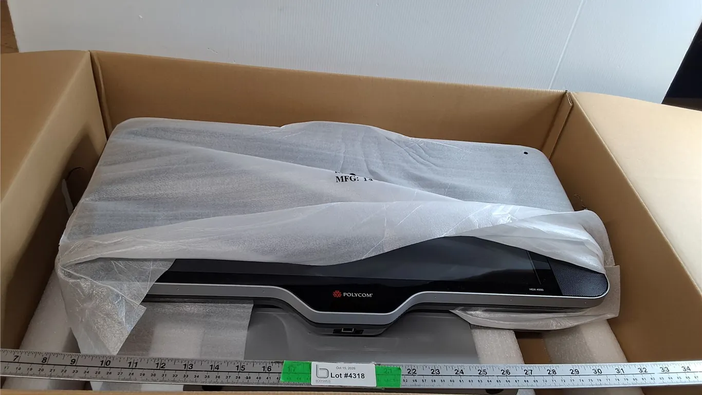 Polycom HDX 4500 24" Video Conferencing System- Appears NIB, Can't Ship