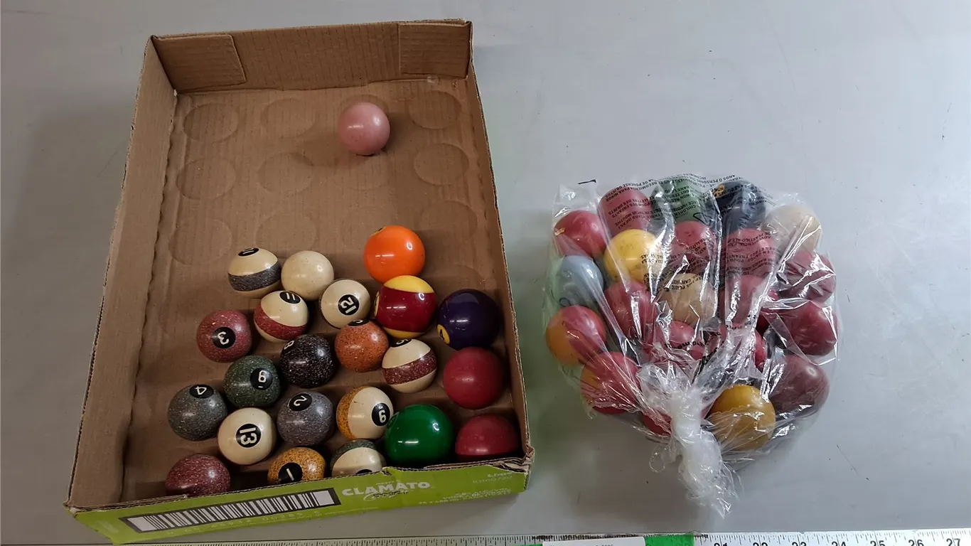 Miniature Billiard/Pool Balls, Misc.