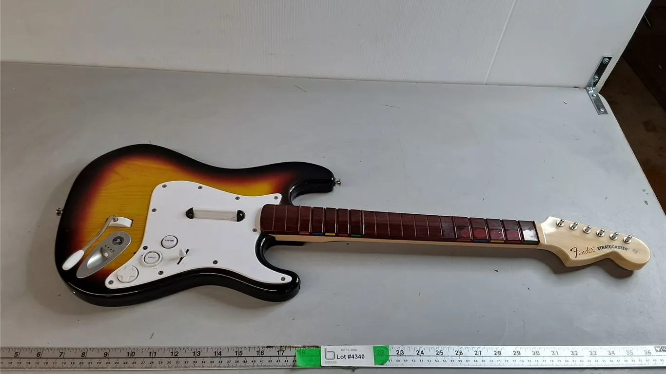 Fender Stratocaster Rockband Controller-Untested