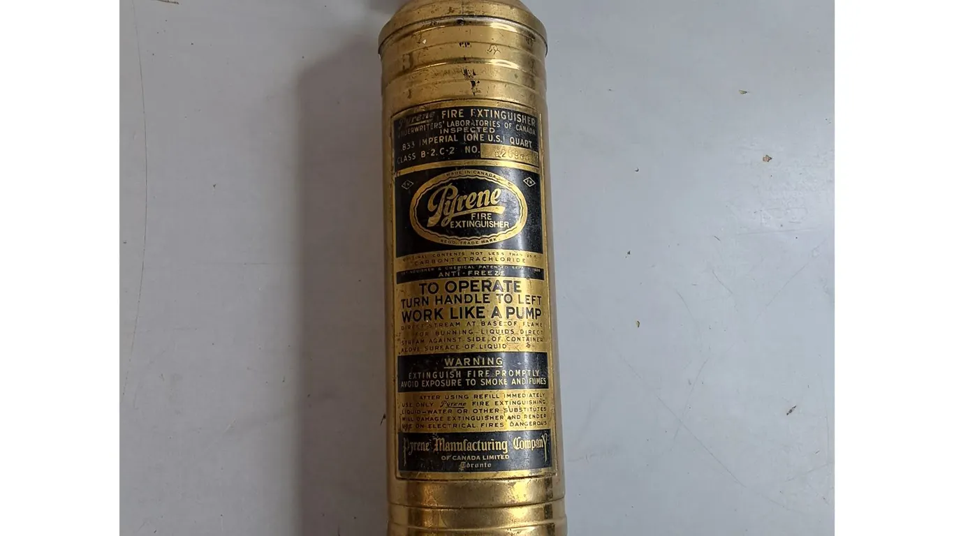 Vintage Pyrene Fire Extinguisher- Can't Ship