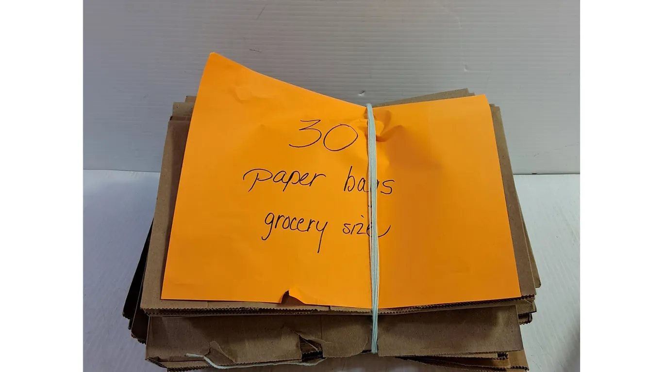 30 Grocery Size Paper Bags