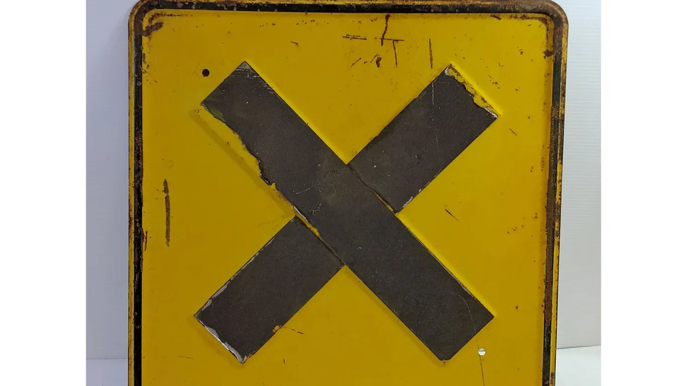 Metal Road Sign - 24 x 24"
