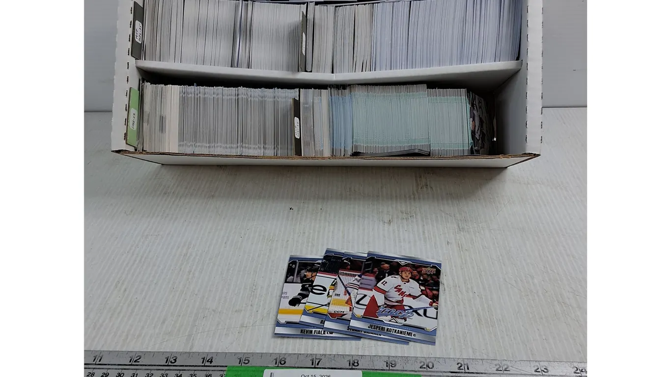 Hockey Card Collection - Cannot Authenticate