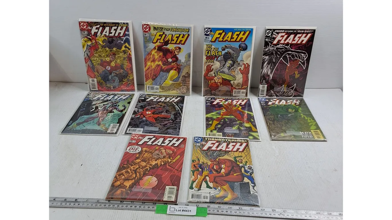 (20) DC Comics in Protective Sleeves - Cannot Authenticate