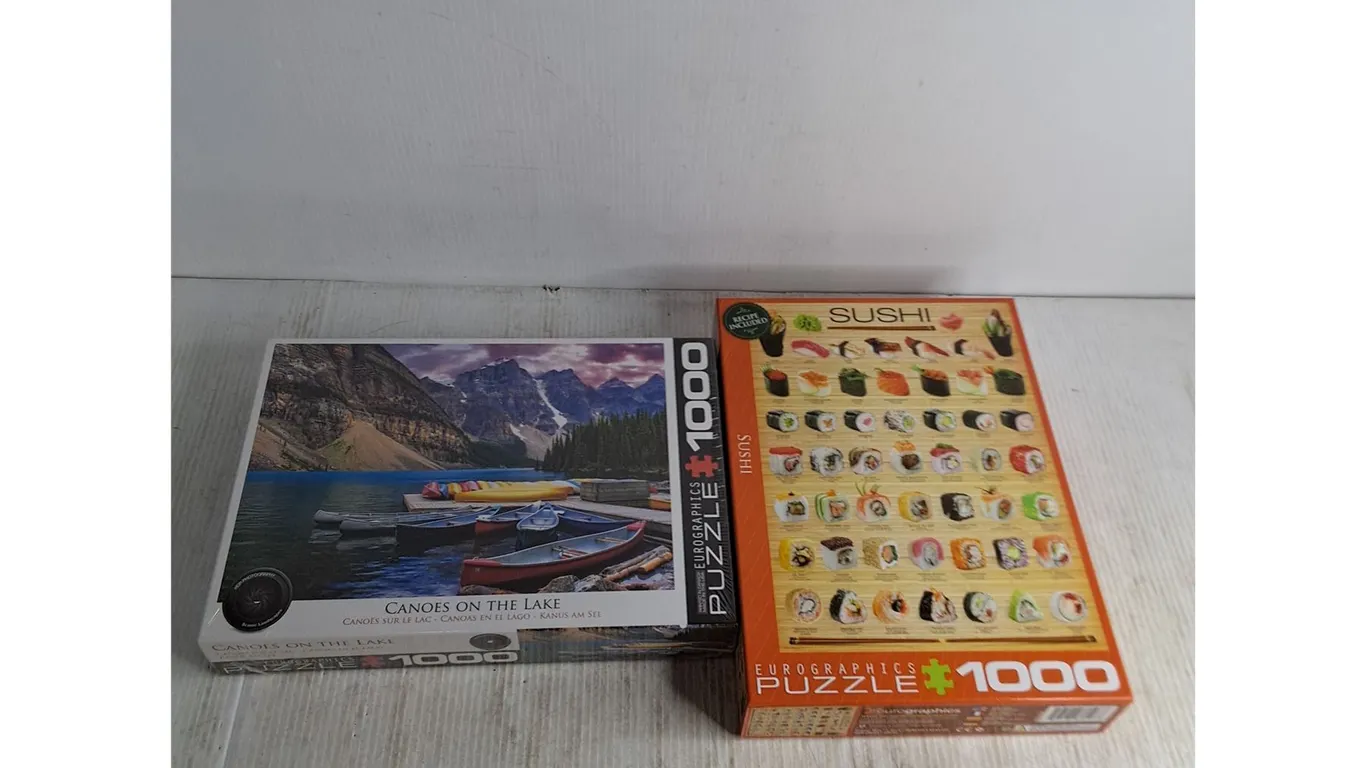 (2) Jigsaw Puzzles - 1 is Sealed