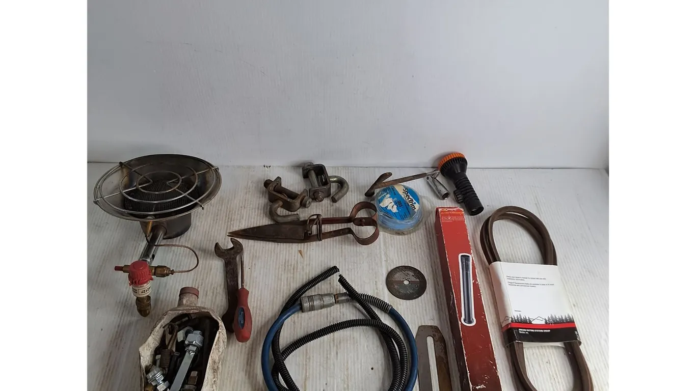 Assorted Parts & Tools - Some Automotive