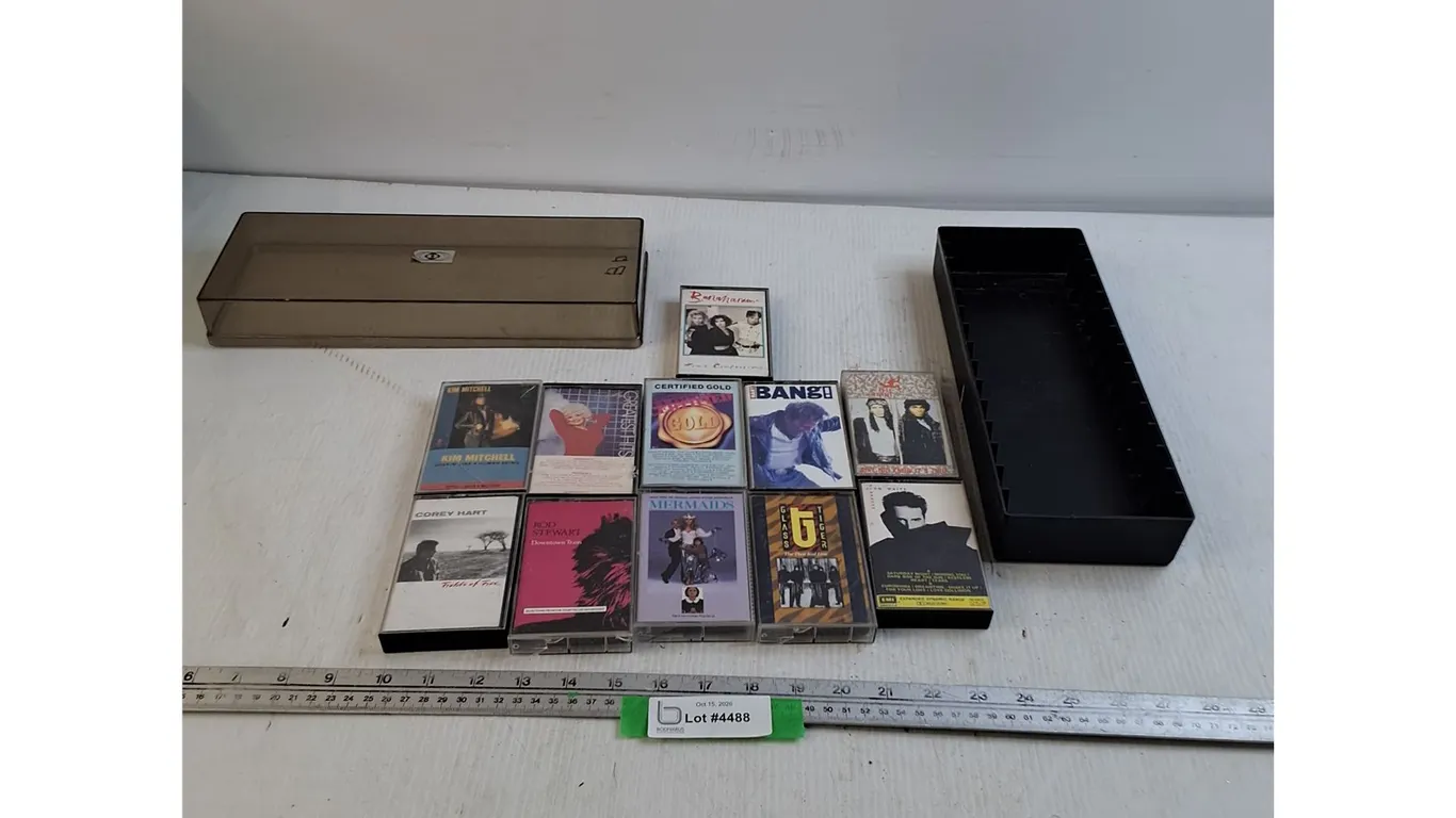 (11) Cassette Tapes by Various Artists - As Is