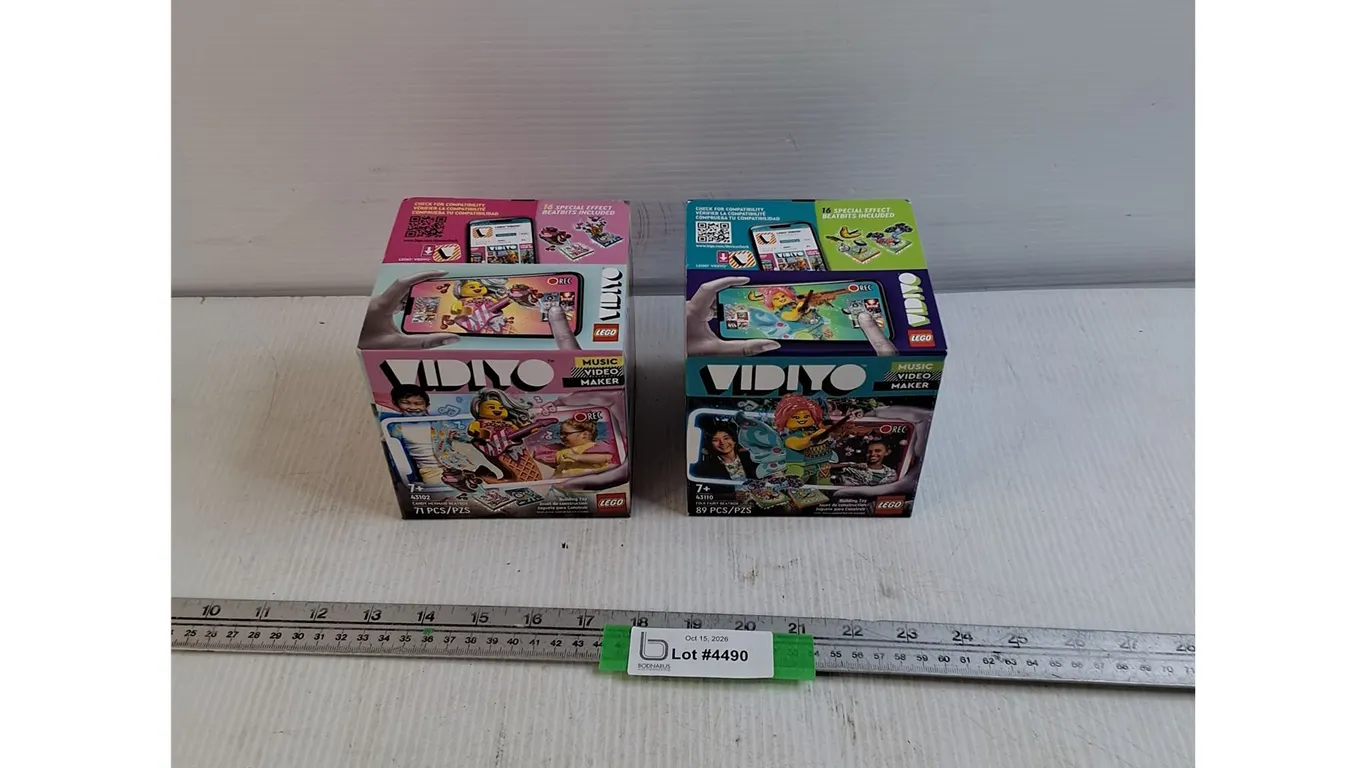 (2) LEGO Video Sets Toys - Sealed